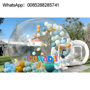 Tente Igloo Gonflable, Dôme Transparent, Maison Bulle Gonflable - Product Image 4