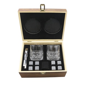 Coffret de luxe en pierres à whisky de haute qualité, ensemble de <span class=keywords><strong>verre</strong></span>, boîte en bois, cadeau - Product Image 2