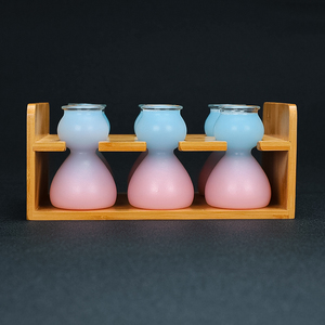 Ensemble de verres à cocktail avec Logo personnalisé, verres à whisky, abricot, verre de mélange, jus de boisson, avec support en bois, 1 pc - Product Image 5