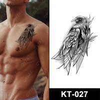 Autocollants de tatouage temporaire imperméables longue durée pour hommes et femmes, pour le corps, la taille, les bras et le dos, vente en gros