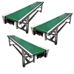 Hoge Kwaliteit Pvc Pu <span class=keywords><strong>Food</strong></span> Grade Rubber Transportband Systeem Rvs Riem Transportbanden Machine Voor Levensmiddelen Winkel Retail - Product Image 2