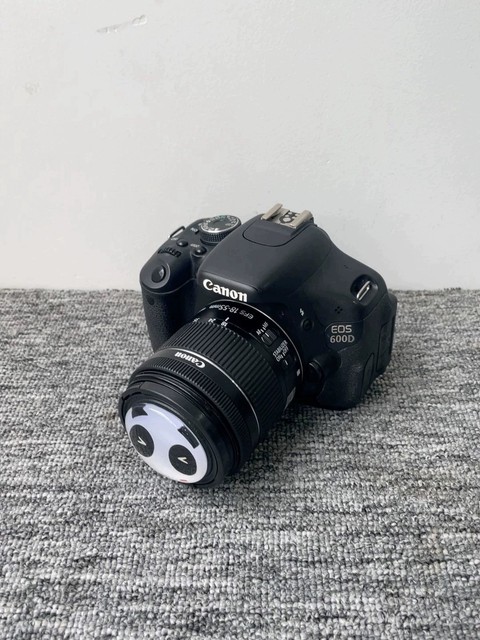 High Quality Used for EOS 600D DSLR Camera with 18-55mm Lens 18MP Full HD Video