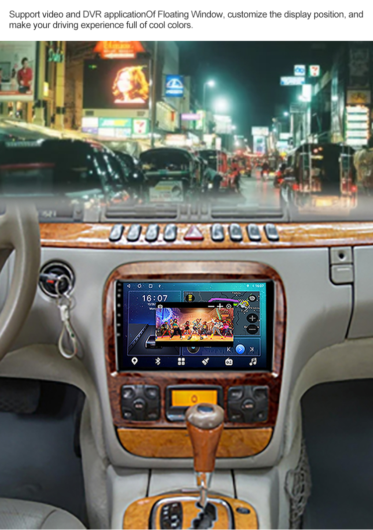 GPS Navigation 9 inch Android 11.0 for Mercedes Benz S Class W220 S280 S320 1998-2005