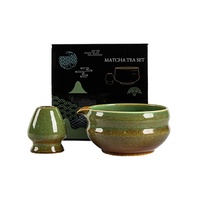 Ensemble de 100 pièces pour cérémonie du thé japonaise : Fouet à thé en céramique, brosse à matcha, accessoires, ustensiles, pièces de rechange, outils pour tasses à thé, support