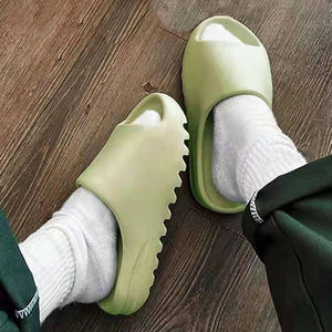 Solid Color Best-selling New Design Soft and Comfortable <b>slippers</b> <b>Home</b> Non-slip Silent Soft Bottom EVA Slides <b>slippers</b> - Product Image 3