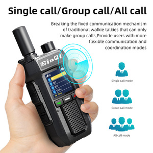 Binqi BQ-79A 4 gam PoC LTE Mini <span class=keywords><strong>Sim</strong></span> thẻ cầm tay cho đài phát thanh Walkie Talkie Squelch intercom Long Range 5000km bảo hiểm nói chuyện - Product Image 3