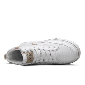 Chaussures de skate montantes en toile perforée pour hommes, résistantes à l'usure, style coréen, baskets tendance - Product Image 5