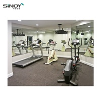 Miroirs de gym et miroirs de salle de danse modernes sans cadre, grand format, pas chers, fabriqués en Chine