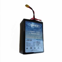 YDPACK NS188-1235 12S 43.8V 35000mAh 320Wh/kg Baterai Lipo Semi-Solid 300-Cycle Densitas Energi Tinggi Lithium Ion Baterai UAV FPV
