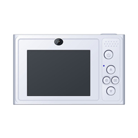 Cámara Digital Profesional 4K de Doble Lente para Niños, Imágenes de Video Delanteras y Traseras con Sensor CMOS Óptico de 10x-20x, Compatible con Medios como Regalo