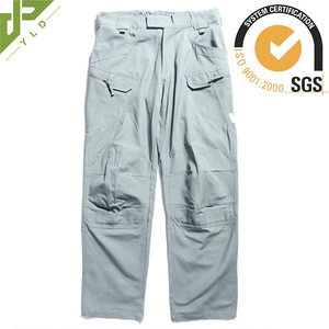 ชุดเครื่องแบบ100% ลายพรางบุรุษกางเกงคาร์โก้ยืดสีกากีสำหรับงานหนักชุดทหารสีดำสำหรับต่อสู้