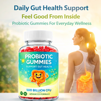 Probiotique Marque Blanche 500 Milliards de UFC Complément Santé Intestinale Soutien Digestif Forme Ourson Fabricant OEM ODM