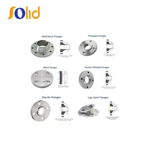 ANSI DIN GOST Rèn Class150 Thép Không Gỉ Trượt Trên Mặt Bích - Product Image 4