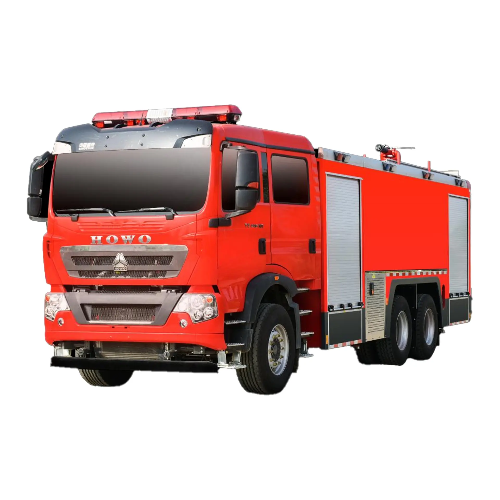 HOWO SINOTRUK 6X4 Emergence Vehicles Electric Engine truck fire fighting truck firefighter specification brand heavy duty Water