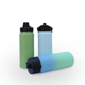 Powder Coated Vacuum Cup Outdoor Functional Coffee Tumbler Custom Thermal Bottle Easy To Clean