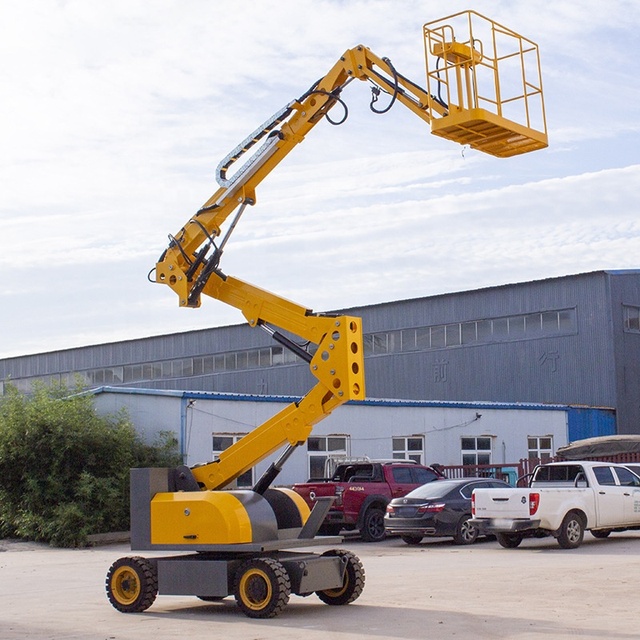 Articulated Electric Aerial Work Platform with Telescopic boom Man Lift
