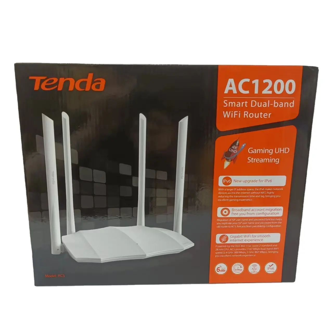 Powerful manufacturers wholesale intelligent dual band AC5WIFI routers