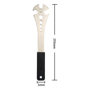 ZTTO Multifunctional Bicycle Pedal Wrench 9/16 Inch <strong>15mm</strong> Thickness 4mm Bike Hub <strong>Spanner</strong> 6/1 Lock Foot Interior Accessories OEM - Product Image 1