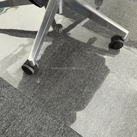 Tapis de chaise en PVC Super transparent, protecteur personnalisé pour sol en bois dur