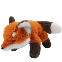 Vente de gros Peluche de renard unisexe Tissu d'animal en peluche doux personnalisé de haute qualité pour les fêtes