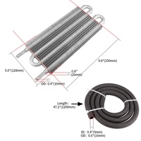 Kit Konverter Radiator Pendingin Oli Universal Aluminium Baru Pengganti OE 2468row2468 untuk 2 4 6 8 10 Baris Garansi 3 Bulan