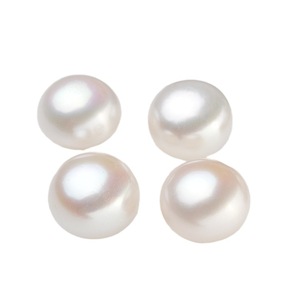Fourniture de matières premières brutes non traitées Perles de bouddha d'eau douce médicinales en forme de bouton - Product Image 5