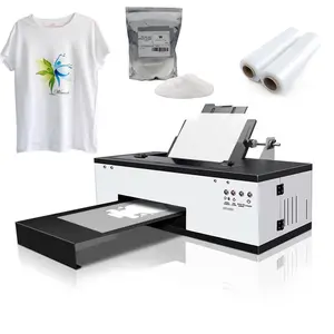 L1800 R1390 DTF Printer A3 A4 Transfer T-shirt Mesin Cetak 30Cm Pet Film Dtf 1800 Printer A3 A4 R1390 L1800 Printer