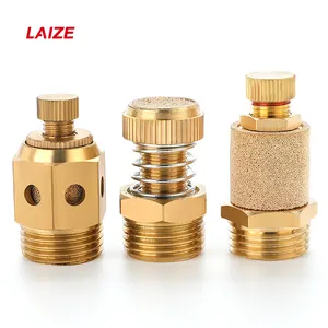 Laize SL Series Throttle Muffler Valve Connector Silencer With Inner Cover With Spring Pneumatic Silencer