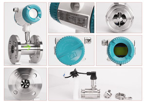 Fabricant chinois de débitmè<span class=keywords><strong>tres</strong></span> à turbine en acier inoxydable de haute précision DN4-DN200 pour l'eau, l'huile, le gaz et les liquides, précision personnalisable, OEM - Product Image 5
