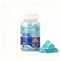 Gummies Énergétiques Musculaires : Créatine Monohydrate avec Bêta-Alanine, Potassium et Sodium pour la Performance Athlétique et le Soutien à la Récupération