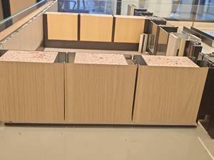 Modular Interior Office <strong>Wooden</strong> Demountable <strong>Wall</strong> <strong>Partition</strong> Privacy Solid <strong>Wall</strong> Steel Plate <strong>Partition</strong> System - Product Image 6