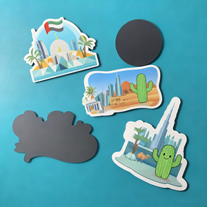 Eco-Friendly Cartoon Digital Printing Custom Size Magnetic Paper Calendar Flyer for Promotional Gifts Kitchen Family Source Mall