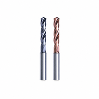 Forets à rainure en U en carbure monobloc pour usinage CNC à grande vitesse et à alimentation rapide, résistants aux vibrations, vente en gros et approvisionnement en vrac