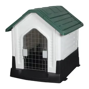 Factory Hot Koop Waterdicht Eenvoudig Te Monteren En Schoon Plastic Grote Geïsoleerde Hond Huizen Kennel