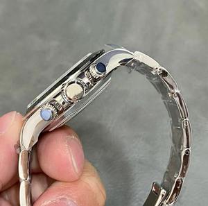 Montre mécanique unisexe en acier inoxydable de haute qualité avec logo personnalisé, cadeau de luxe, sport, antique, plongeur, chronographe à aiguilles, puissant - Product Image 5