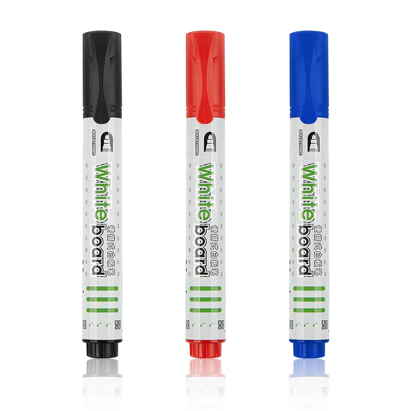 Refillable dry-erase Whiteboard Marker chisel & bullet tip Pen WB-8806