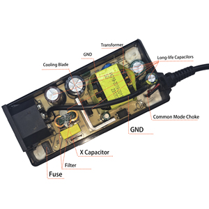 65-100W 12V 5A 6A 8A ul cung cấp điện <span class=keywords><strong>5V</strong></span> 9V 12V 15V 19V 24V 36V 1A 1.5A 2A 2.5A <span class=keywords><strong>3A</strong></span> 3.5A 4A 5A 6A AC DC chuyển đổi bộ chuyển đổi điện - Product Image 4