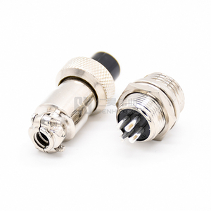 GX12 4 kutuplu bölme havacılık konektörü Aviator 4 Pin fiş - Product Image 6