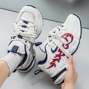 Chaussures de sport pour hommes, dessus en mesh, amorti EVA, doublure en coton, logo brodé, nouveau design printemps - Product Image 4