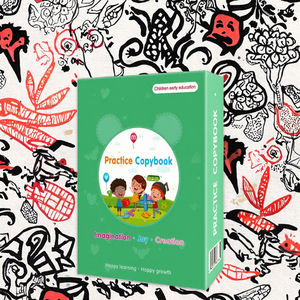 สมุดฝึกเขียนวิเศษสำหรับเด็ก สมุดฝึกเขียนแบบนำกลับมาใช้ใหม่ได้ สมุดฝึกเขียนแบบมีร่องสำหรับเด็กอายุ 3-8 ปี - Product Image 2