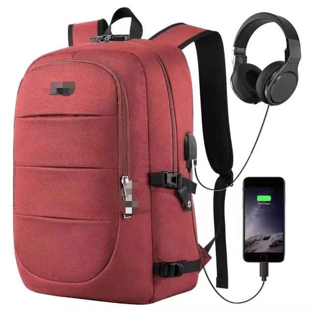 Custom logo New Men Anti Theft Smart Waterproof Travel Laptop Backpack School Bags with Usb Charging Port Anti-theft for Women