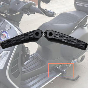 RTS Accessori Moto per <span class=keywords><strong>Vespa</strong></span> GTS <span class=keywords><strong>GTV</strong></span> 60 125 200 <span class=keywords><strong>250</strong></span> 300 300ie Pedana Poggiapiedi Posteriore Estesa - Product Image 1