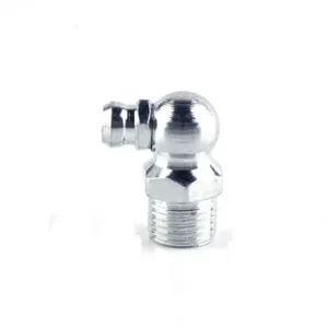 M10*1 90 degree High pressure lubrication Grease fitting zerk fitting steel grease nipple