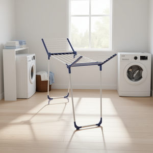 Leifheit Stand Drying <b>Rack</b> Pegasus 120 Solid Compact 44x155x75cm - Product Image 3