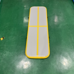 10ft 4m 5m <span class=keywords><strong>6m</strong></span> 8m 10m 12m Double Couche PVC <span class=keywords><strong>Gym</strong></span> Tapis Portable Gymnastique Tumbling Tapis <span class=keywords><strong>Gonflable</strong></span> Air <span class=keywords><strong>Piste</strong></span> - Product Image 2
