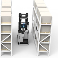 HULKMAN Robot Elektrik 2 Ton, Truk Jangkauan Listrik LYB2000 AGV Buatan Tiongkok