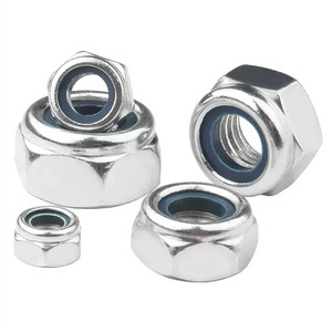 Trung Quốc thực hiện Chất lượng cao bằng thép không gỉ Nylon khóa Nut tự khóa Nut không trượt khóa Hexagon NUT - Product Image 1