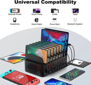 Nouvelle station de charge pour plusieurs appareils 150w/35a 16 ports Station de charge Usb <span class=keywords><strong>chargeur</strong></span> de bureau rapide pour téléphone tablette - Product Image 4