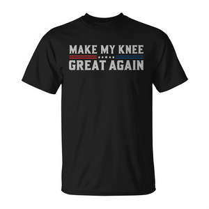 T-shirt « Make My Knee Great Again », soutien à la récupération, cadeau amusant - Product Image 2
