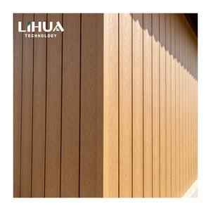Panneau mural WPC de luxe anti-pourriture pour extérieur, nouvelle mode, panneau mural intégré en fibre de bois - Product Image 1